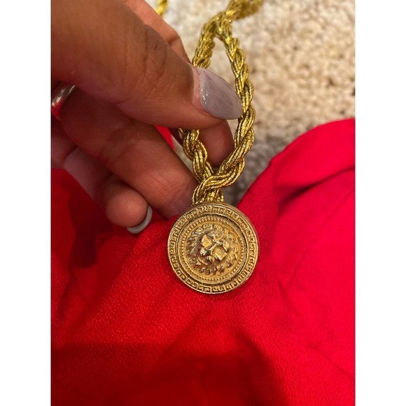 Vintage J Reynolds Design Red Dress - Picture 8 of 10